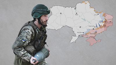 Los mapas de la semana 74ª de la guerra en Ucrania