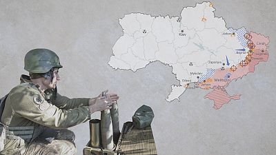 Los mapas de la semana 86ª de la guerra en Ucrania