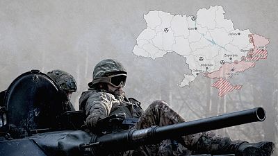 Los mapas de la semana 90ª de la guerra en Ucrania