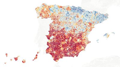 ¿Cuánto ganan tus vecinos? El mapa de la renta y el origen de los ingresos, calle a calle