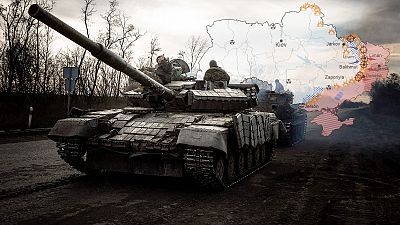 Los mapas de la 41 semana de guerra en Ucrania