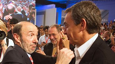 Los diregentes socialistas respaldan las propuestas de Rubalcaba