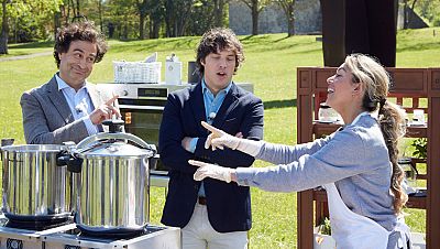 María: eternamente agradecida y con mucha cocina que enseñar