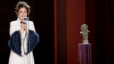 María Cerezuela, mejor actriz revelación le dedica el Goya a Maixabel: "Eres un ángel y te debemos mucho"