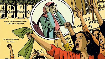 Marjane Satrapi, Patricia Bolaños y Paco Roca se unen a la revolución del velo en Irán