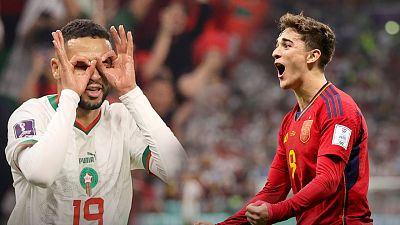 Horario y dónde ver hoy en TV gratis el partido entre Marruecos y España en el Mundial de Catar