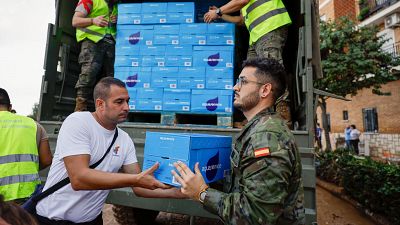 Más de 2.500 militares trabajan de forma ininterrumpida en la zona afectada por la DANA