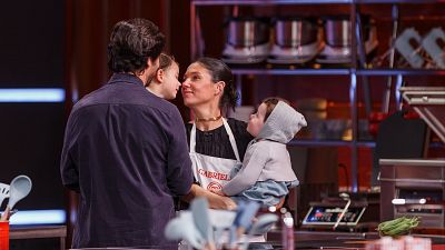 La emocionante visita de los hijos de Gabriela: así fue su flechazo con los jueces de 'MasterChef 13'