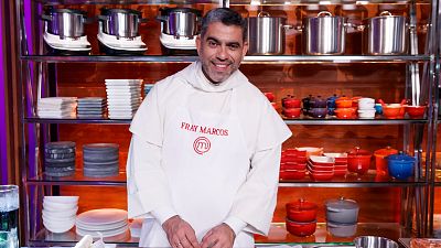 La estrategia de Fray Marcos en 'MasterChef': ¡se viene arriba con el pin de la inmunidad!