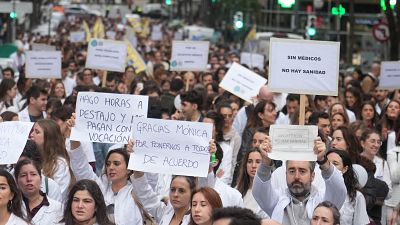 Los médicos inician su tercera huelga del año contra el estatuto de Sanidad