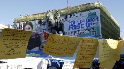 En la Puerta del Sol, siguen los concentrados En la Puerta del Sol, siguen los concentrados