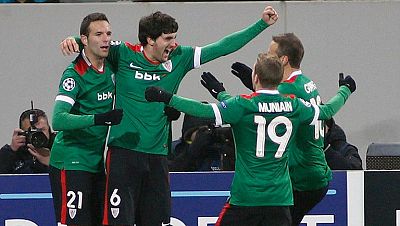 El mejor Athletic de la Champions se impone a domicilio al Shaktar