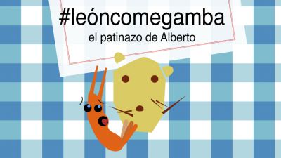 El león come gamba de Alberto se convierte en un fenómeno en las redes