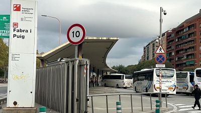 L'estació de busos de Fabra i Puig, punt de sortida i arribada del pla alternatiu de Rodalies per carretera | ACN