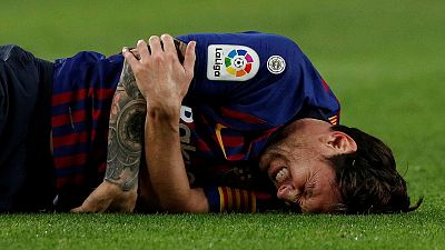 Messi estará tres semanas de baja y se pierde el Clásico