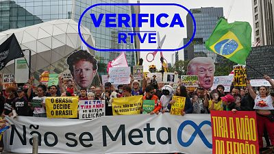 'No se Meta': la protesta de ciudadanos brasileños que piden a la tecnológica no interferir en las elecciones