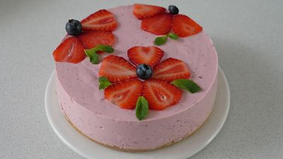El Método Delicious: receta de tarta de queso y fresas