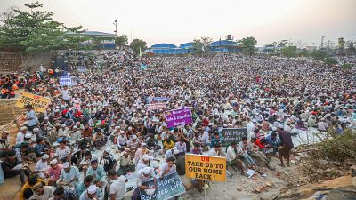 Más de 8.900 personas murieron en rutas migratorias en 2024, el año más letal de la última década