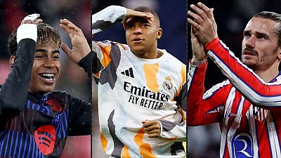 Barcelona, Madrid y Atlético suman ya más de 50 millones de euros en Champions. Barcelona, Madrid y Atlético suman ya más de 50 millones de euros en Champions.