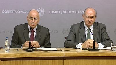Primera reunión entre el ministro del Interior y el gobierno vasco