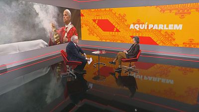 La periodista i teòloga Míriam Díez Bosch, a 'Aquí parlem'