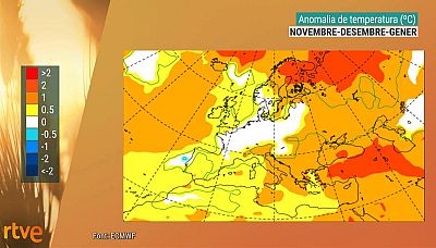 Els pròxims mesos: càlids per l'època i amb més pluja de l'habitual