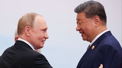 Modi dice a Putin que la paz es un "ruego" de la humanidad mientras Xi lamenta que sigan las "sombras" de la Guerra Fría