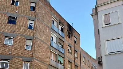 Incendi d'un habitatge a Castelldefels