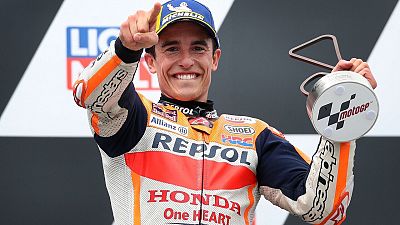 Marc Márquez vuelve a celebrar una victoria en Alemania