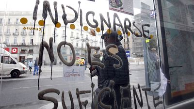 La Junta Electoral Central estudia si la acampada del 15-M interfiere en la campaña La Junta Electoral Central estudia si la acampada del 15-M interfiere en la campaña