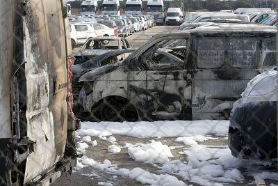 Muere un joven de 19 años tras una explosión en un aparcamiento en Guadalajara