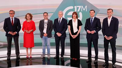 Así ha sido el debate final de las elecciones andaluzas del 17 de mayo | Ver Así ha sido el debate final de las elecciones andaluzas del 17 de mayo | Ver