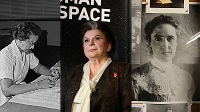 Las tres mujeres más importantes en la carrera espacial