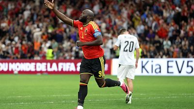 Lukaku se lame las heridas del Mundial de Catar con un gol tardío para dejar a Bélgica primera de grupo