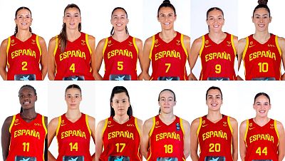 Las 12 jugadoras de la selección española para el Mundial de baloncesto 2026, una por una