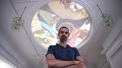 El mundo digital de Daniel Canogar actualiza la Real Academia de Bellas Artes de San Fernando