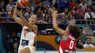 Mundobasket 2018 | Palau-Ndour, alley-oop para empezar a lo grande la segunda mitad ante Puerto Rico - Baloncesto en RTVE | Ver