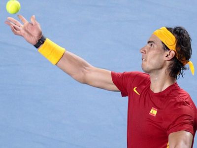 Rafa Nadal encarrila para España la eliminatoria de Copa Davis ante Bélgica al ganar cómodamente a Ruben Bemelmans en tres sets. Al final del partido, el balear reconoció no haber sufrido demasiado Rafa Nadal encarrila para España la eliminatoria de Copa Davis ante Bélgica al ganar cómodamente a Ruben Bemelmans en tres sets. Al final del partido, el balear reconoció no haber sufrido demasiado