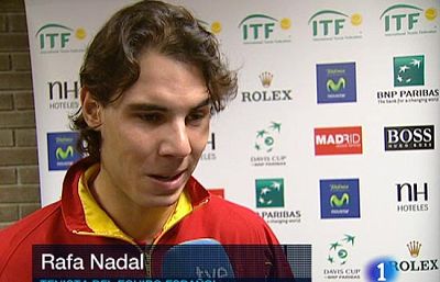 Rafa Nadal será el encargado de abrir el fuego de la final ante el checo Berdych. El manacorí se muestra confiado de conseguir el primer punto.