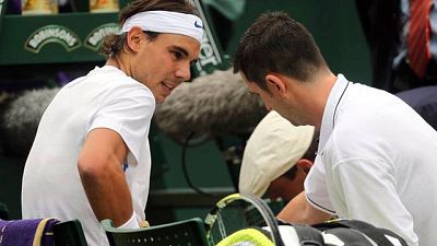 La lluvia aplaza el partido de Nadal | Ver