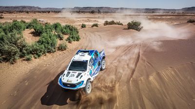 Nani Roma recupera su mejor versión y termina en el podio del Rally de Marruecos tras superar un cáncer