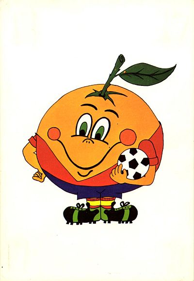 Naranjito, la zarandeada mascota de España '82