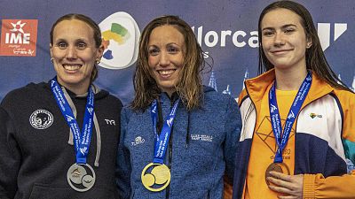 Jessica Vall logra su noveno título seguido de campeona de España de 100 m braza, el más sufrido