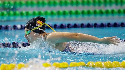 La española Anastasiya Dmytriv, campeona del mundo de 100 braza con 13 años