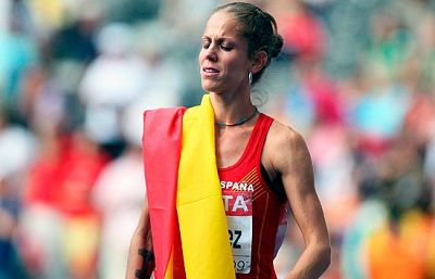 Natalia Rodríguez, sin oro en los 1.500