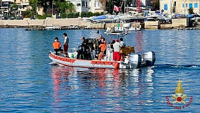 Un fiscal italiano abre una investigación por homicidio involuntario tras el naufragio del yate de lujo en Sicilia
