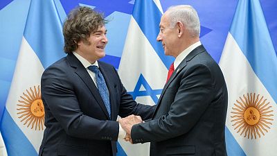 Netanyahu califica a Milei como un "gran amigo" durante la segunda visita del presidente argentino a Israel