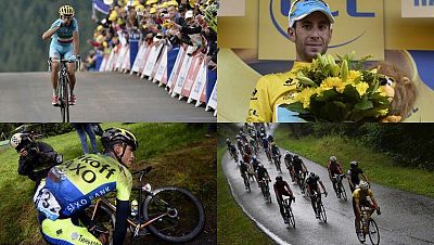 La caída de Contador hace más favorito a Nibali | Ver