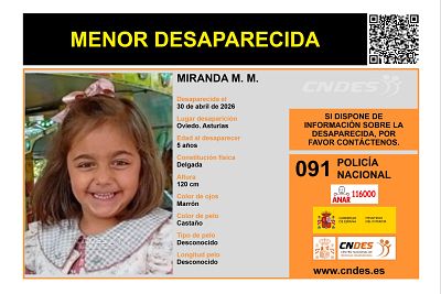 Buscan a una niña de cinco años sustraída por sus padres biológicos en un punto de encuentro de Oviedo