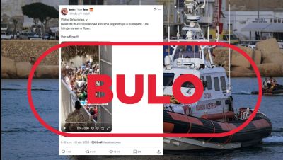 No son africanos llegando a Budapest tras la derrota de Orbán, es un vídeo de 2023